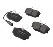 Гальмівні колодки задні (з датчиком, 87x53x17) Volkswagen Tiguan / Фольксваген Тігуан 2007-2016 MKD877 FRICTION MASTER (США)