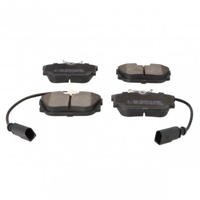 Тормозные колодки задние (c датчиком, 87x53x17) Volkswagen Tiguan / Фольксваген Тигуан 2007-2016 P667301 WOKING (Испания)