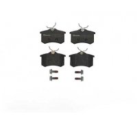 Гальмівні колодки задні (без датчика, 87x53x17) Volkswagen Tiguan / Фольксваген Тігуан 2007-2016 P85017 BREMBO (Італія)