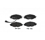 Гальмівні колодки передні (з датчиком, 160x65x20) Volkswagen Tiguan / Фольксваген Тігуан 2007-2016 P85126 BREMBO (Італія)