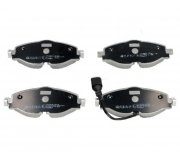 Гальмівні колодки передні (з датчиком, 160x65x20) Volkswagen Tiguan / Фольксваген Тігуан 2007-2016 PA-0907AF JAPANPARTS (Італія)