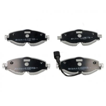 Гальмівні колодки передні (з датчиком, 160x65x20) Volkswagen Tiguan / Фольксваген Тігуан 2007-2016 PA-0907AF JAPANPARTS (Італія)