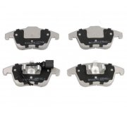 Гальмівні колодки передні (з датчиком, 155.2x72x19.8) Volkswagen Tiguan / Фольксваген Тігуан 2007-2016 PA-0929AF JAPANPARTS (Італія)