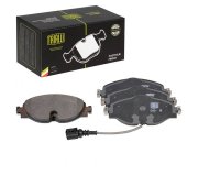 Гальмівні колодки передні (з датчиком, 160x65x20) Volkswagen Tiguan / Фольксваген Тігуан 2007-2016 PF1804 TRIALLI (Італія)