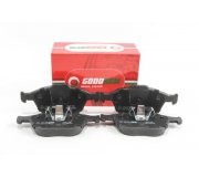 Гальмівні колодки задні (без датчика, 105.5x56x17) Volkswagen Sharan 2 / Фольксваген Шаран 2 2010-2022 RM1305 GOODREM (Угорщина)