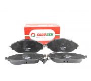 Гальмівні колодки передні (з датчиком, 175.2x69.6x19.8) Volkswagen Tiguan / Фольксваген Тігуан 2007-2016 RM1495 GOODREM (Угорщина)