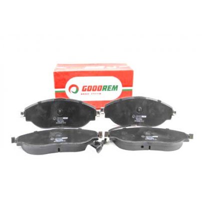 Тормозные колодки передние (с датчиком, 175.2x69.6x19.8) Volkswagen Tiguan / Фольксваген Тигуан 2007-2016 RM1495 GOODREM (Венгрия)
