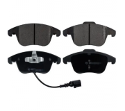 Тормозные колодки передние (с датчиком, 155.2x72x19.8) Volkswagen Tiguan / Фольксваген Тигуан 2007-2016 RP1762 RAISO (Швеция)