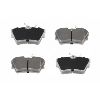 Тормозные колодки задние (c датчиком, 87x53x17) Volkswagen Tiguan / Фольксваген Тигуан 2007-2016 S701129 POLCAR (Польша)