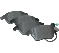 Гальмівні колодки передні (з датчиком, 155x66x20) Volkswagen Tiguan / Фольксваген Тігуан 2007-2016 SB24332 SHAFER (Австрія)