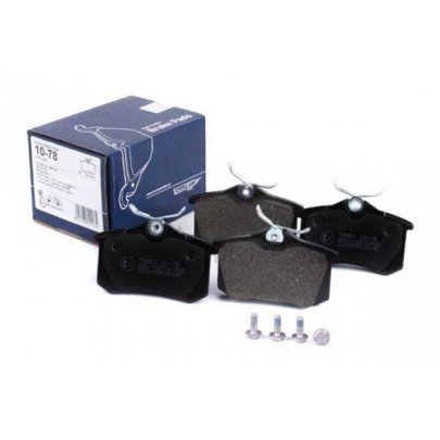 Тормозные колодки задние (без датчика, 87x53x17) Volkswagen Tiguan / Фольксваген Тигуан 2007-2016 TX10-78 TOMEX (Польша)