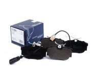 Гальмівні колодки задні (з датчиком, 87x53x17) Volkswagen Tiguan / Фольксваген Тігуан 2007-2016 TX13-901 TOMEX (Польща)