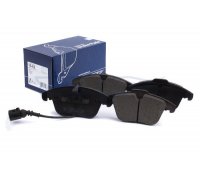 Гальмівні колодки передні (з датчиком, 155.2x72x19.8) Volkswagen Tiguan / Фольксваген Тігуан 2007-2016 TX15-82 TOMEX (Польща)