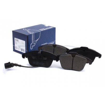 Гальмівні колодки передні (з датчиком, 155.2x72x19.8) Volkswagen Tiguan / Фольксваген Тігуан 2007-2016 TX15-82 TOMEX (Польща)