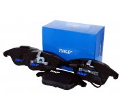 Гальмівні колодки передні (з датчиком, 155.2x72x19.8) Volkswagen Tiguan / Фольксваген Тігуан 2007-2016 VKBP80073E SKF (Франція)