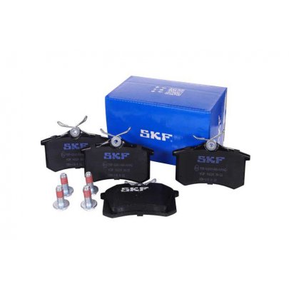 Гальмівні колодки задні (без датчика, 87x53x17) Volkswagen Tiguan / Фольксваген Тігуан 2007-2016 VKBP90229 SKF (Франція)