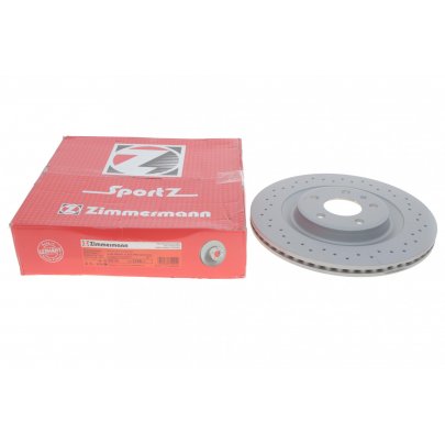 Гальмівний диск задній (330х21.9мм) Volkswagen Tiguan / Фольксваген Тігуан 2007-2016 100.3358.52 ZIMMERMANN (Німеччина)