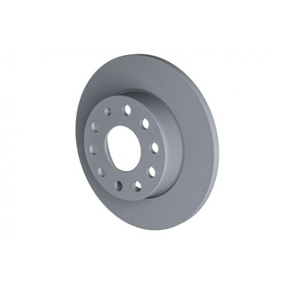 Гальмівний диск задній (256х12мм) Volkswagen Tiguan / Фольксваген Тігуан 2007-2016 110080 TOPRAN (Німеччина)