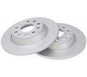 Гальмівний диск задній (282х12мм) Volkswagen Tiguan / Фольксваген Тігуан 2007-2016 17628 ABS (Нідерланди)