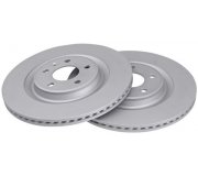 Гальмівний диск задній (330х21.9мм) Volkswagen Tiguan / Фольксваген Тігуан 2007-2016 18196 ABS (Нідерланди)