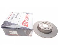 Гальмівний диск задній (282х12мм) Volkswagen Tiguan / Фольксваген Тігуан 2007-2016 208082 SOLGY (Іспанія)