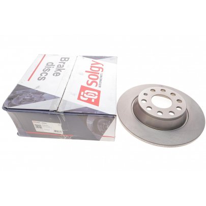 Гальмівний диск задній (282х12мм) Volkswagen Tiguan / Фольксваген Тігуан 2007-2016 208082 SOLGY (Іспанія)