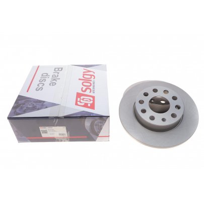 Гальмівний диск задній (256х12мм) Volkswagen Tiguan / Фольксваген Тігуан 2007-2016 208093 SOLGY (Іспанія)
