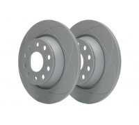 Гальмівний диск задній (282х12мм) Volkswagen Tiguan / Фольксваген Тігуан 2007-2016 40H9014-JPN JAPAN AUTO (Італія)