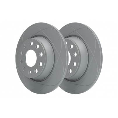 Гальмівний диск задній (282х12мм) Volkswagen Tiguan / Фольксваген Тігуан 2007-2016 40H9014-JPN JAPAN AUTO (Італія)