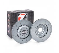 Гальмівний диск передній (340х30мм) Volkswagen Tiguan / Фольксваген Тігуан 2007-2016 600.3262.70 ZIMMERMANN (Німеччина)