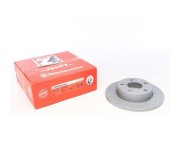 Гальмівний диск задній (256х12мм) Volkswagen Tiguan / Фольксваген Тігуан 2007-2016 600322252 ZIMMERMANN (Німеччина)