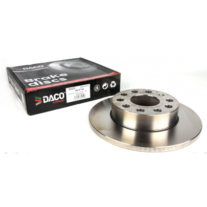 Гальмівний диск задній (256х12мм) Volkswagen Tiguan / Фольксваген Тігуан 2007-2016 604794 DACO (Польща)
