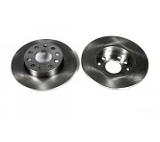 Тормозной диск задний (256х12мм) Volkswagen Tiguan / Фольксваген Тигуан 2007-2016 6050520 Kraft Automotive (Германия)