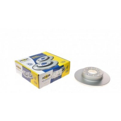 Гальмівний диск задній (256х12мм) Volkswagen Tiguan / Фольксваген Тігуан 2007-2016 78BD5310-2 ICER (Іспанія)