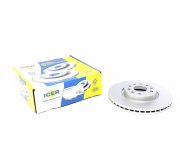 Гальмівний диск передній (312х25мм) Volkswagen Tiguan / Фольксваген Тігуан 2007-2016 78BD5618-2 ICER (Іспанія)