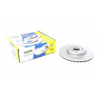 Гальмівний диск передній (312х25мм) Volkswagen Tiguan / Фольксваген Тігуан 2007-2016 78BD5618-2 ICER (Іспанія)