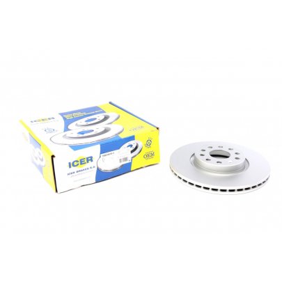 Гальмівний диск передній (312х25мм) Volkswagen Tiguan / Фольксваген Тігуан 2007-2016 78BD5618-2 ICER (Іспанія)