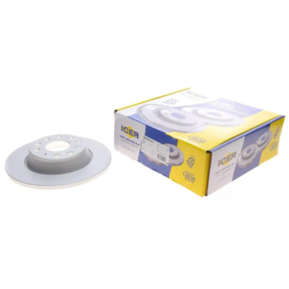 Гальмівний диск задній (282х12мм) Volkswagen Tiguan / Фольксваген Тігуан 2007-2016 78BD5619-2 ICER (Іспанія)