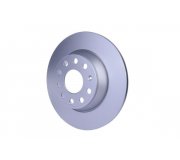 Тормозной диск задний (282х12мм) Volkswagen Tiguan / Фольксваген Тигуан 2007-2016 8DD355112-141 HELLA (Германия)