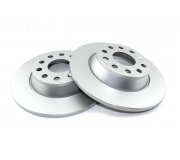 Тормозной диск задний (282х12мм) Volkswagen Tiguan / Фольксваген Тигуан 2007-2016 A1005P LPR (Италия)