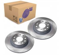 Гальмівний диск задній (282х12мм) Volkswagen Tiguan / Фольксваген Тігуан 2007-2016 ADV184307 BLUE PRINT (Польща)