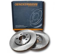 Гальмівний диск задній (282х12мм) Volkswagen Tiguan / Фольксваген Тігуан 2007-2016 B130302 DENCKERMANN (Польща)