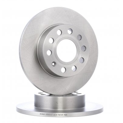 Гальмівний диск задній (256х12мм) Volkswagen Tiguan / Фольксваген Тігуан 2007-2016 BDC5423 QUINTON HAZELL (Великобританія)