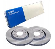 Гальмівний диск задній (330х21.9мм) Volkswagen Tiguan / Фольксваген Тігуан 2007-2016 BG4643C DELPHI (США)