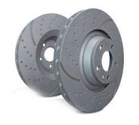 Гальмівний диск задній (330х21.9мм) Volkswagen Tiguan / Фольксваген Тігуан 2007-2016 GD1846 EBC Brakes (Великобританія)