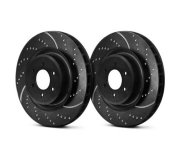 Тормозной диск передний (340х30мм) Volkswagen Tiguan / Фольксваген Тигуан 2007-2016 GD1877 EBC Brakes (Великобритания)