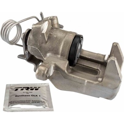 Суппорт тормозной задний левый Volkswagen Tiguan / Фольксваген Тигуан 2.0 (бензин) 2007-2016 BHN182 TRW (Германия)