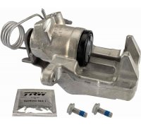 Суппорт тормозной задний левый Volkswagen Tiguan / Фольксваген Тигуан 2.0 (бензин) 2007-2016 BHN182E TRW (Германия)