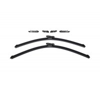 Комплект щеток стеклоочистителя (бескаркасные, 600мм + 530мм) Volkswagen Tiguan / Фольксваген Тигуан 2007-2016 27F04 KAMOKA (Польша)