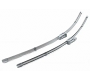 Комплект щеток стеклоочистителя (бескаркасные, 600мм + 530мм) Volkswagen Tiguan / Фольксваген Тигуан 2007-2016 W2VM443V POLCAR (Польша)